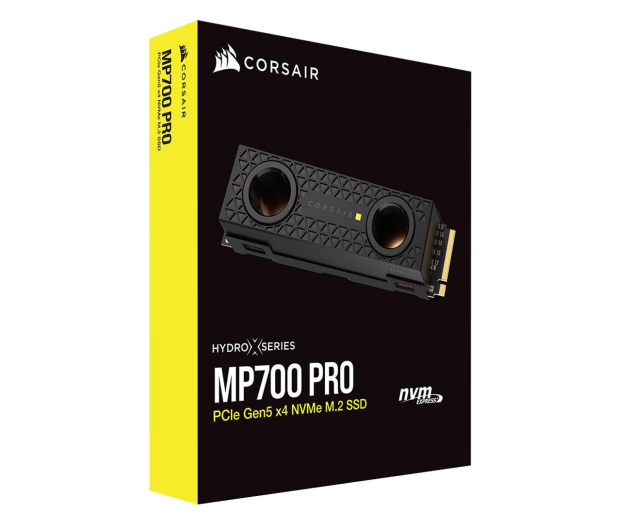 Corsair 2TB M.2 PCIe Gen5 NVMe MP700 PRO Hydro X - 1212659 - zdjęcie 7